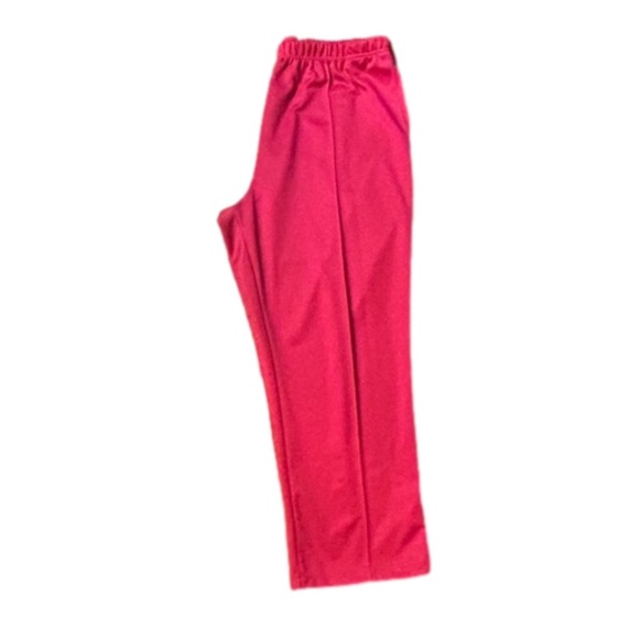 20 Petite Sara Morgan red plus size City Stretch pull on straight leg pants - Picture 1 of 9
